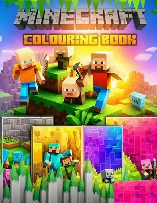 Minecraft Coloring Book: Fun & Creative Activity Book for Young Gamers! by Edward Noto