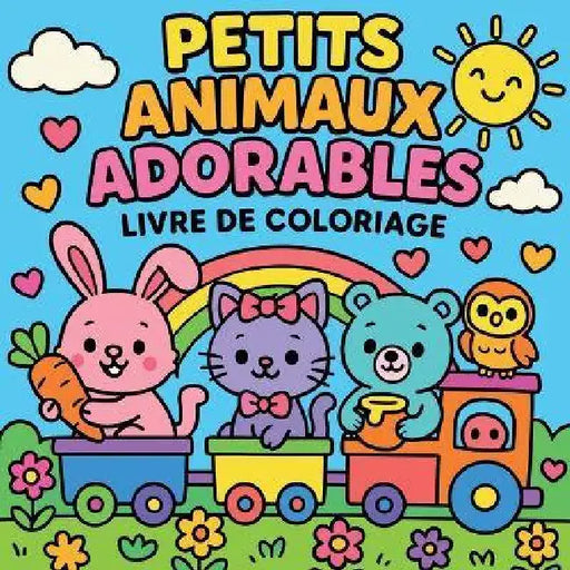 Petits Animaux Adorables - Livre de coloriage by Chris Martin