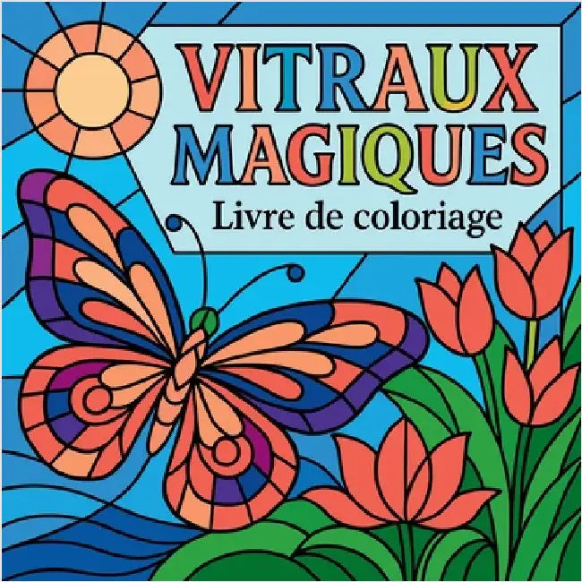 Vitraux Magiques - Livre de Coloriage by Martin, Chris
