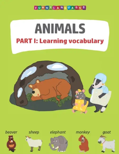 English vocabulary for kids. Animals. Part 1. by Funny Languages