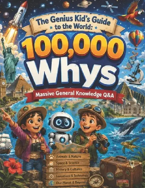 The Genius Kid's Guide to the World: 100,000 Whys - Massive General Knowledge Q&A by S Wright, Dr Dorothy T Carte