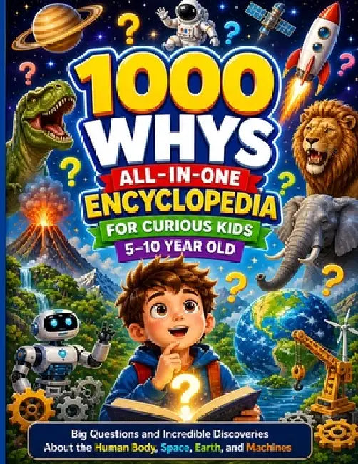 1000 Whys All-in-One Encyclopedia for Curious Kids 5-10 Year Old: Big Questions and Incredible Discoveries About the Human Body, Space, Earth, and Mac by Dr Henry M Ward