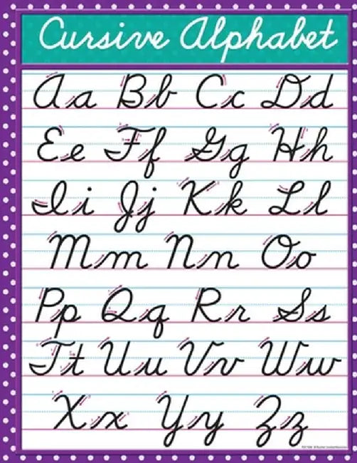 Cursive Alphabet: Cursive Handwriting Workbook for Kids and teen: Beginning Cursive helps children learn the basics of cursive writing i by Mike Stewart