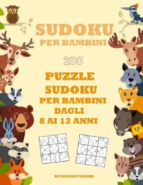 Libro di sudoku per bambini by Deeasy Books