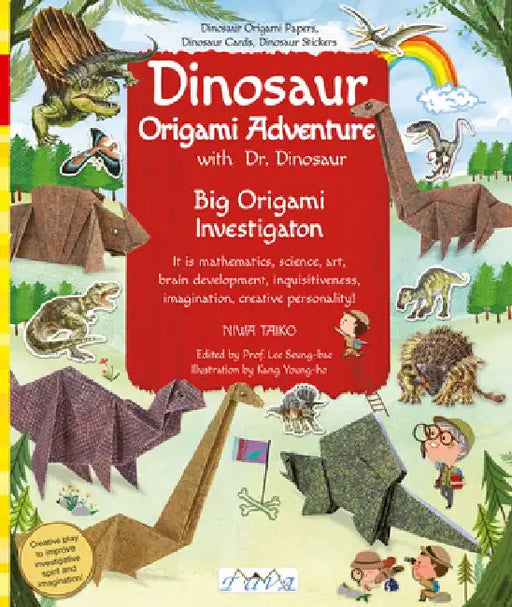 Dinosaur Origami: Dinosaur Origami Papers, Dinosaur Cards, Dinosaur Stickers by Niwa Taiko