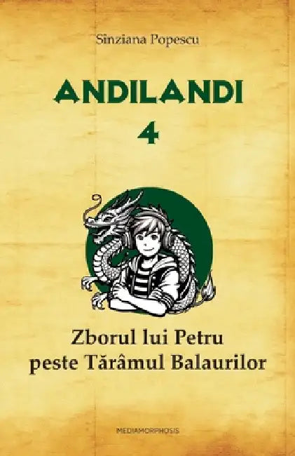 Zborul lui Petru peste Taramul Balaurilor by Sinziana Popescu