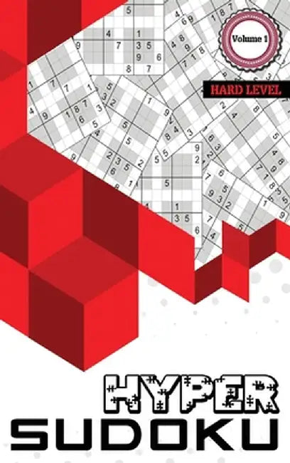 Hyper Sudoku: 300 Hard Level Sudoku, Sudoku Hard Puzzle Books, Hard Sudoku Books for Adults, Volume 1 by Julie a Matthews