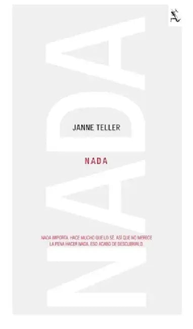 NADA = Nothing by Janne Teller