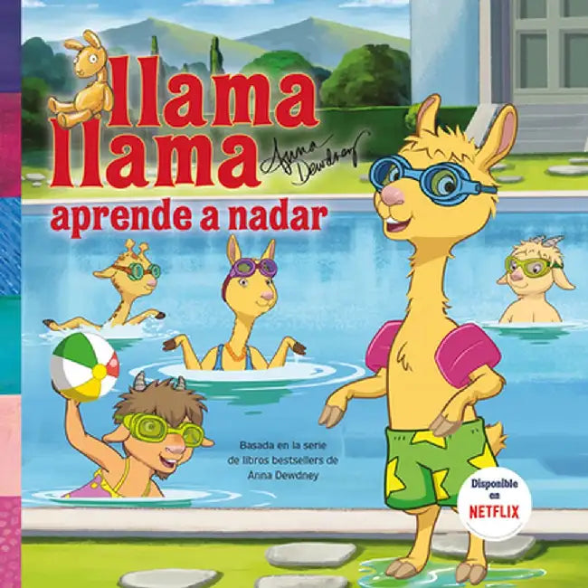 Llama Llama Aprende A Nadar Llama Llama Learns To Swim by Dewdney, Anna