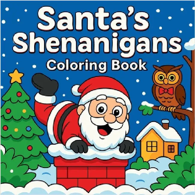 Santa Shenanigans - Coloring Book by Martin, Chris