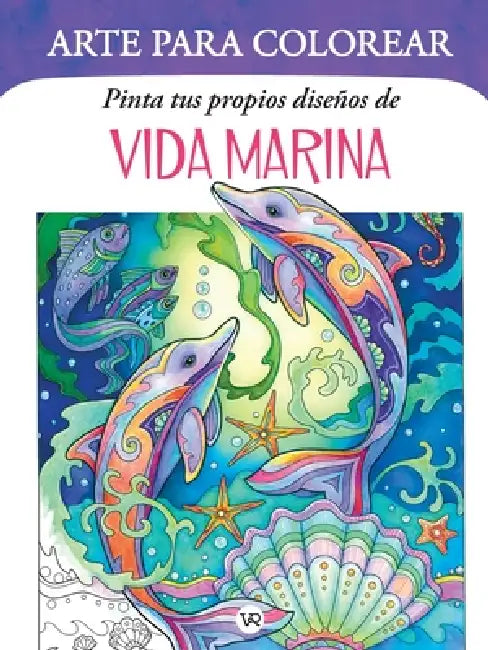 Pinta tus propios diseños de: Vida marina by Marjorie Sarnat