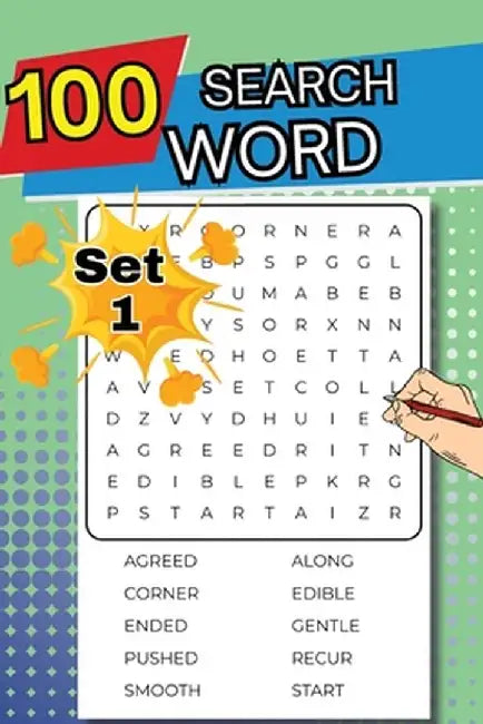 100 Word Search Set 1: Over 100 Puzzles for Adults to Complete with Solutions by Peter
