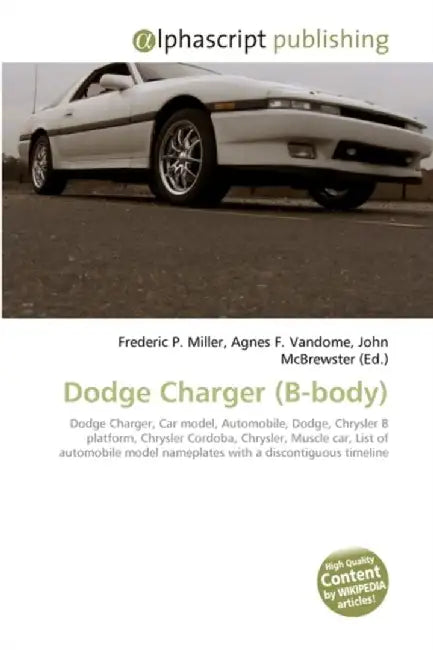 Dodge Charger (B-Body) by Frederic P Miller
