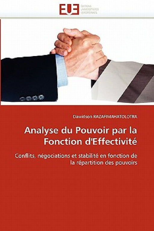 Analyse Du Pouvoir Par La Fonction d'Effectivité by Razafimahatolotra-D