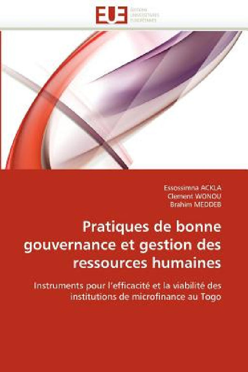 Pratiques de Bonne Gouvernance Et Gestion Des Ressources Humaines by Collectif