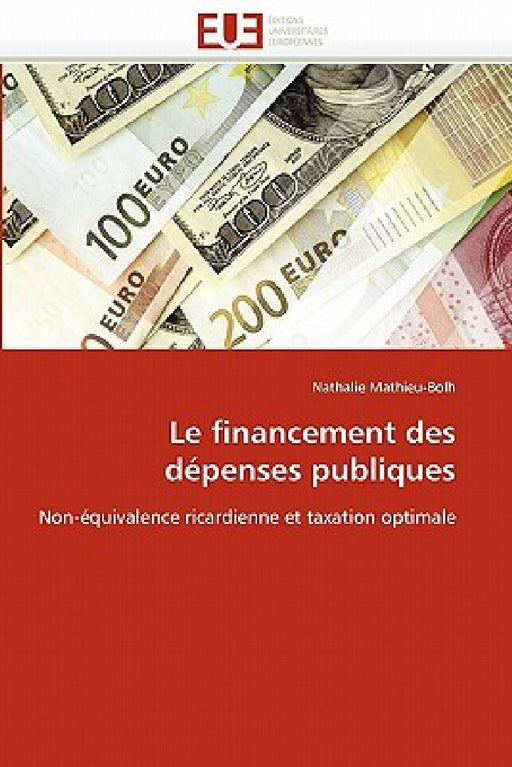 Le Financement Des Dépenses Publiques by Mathieu-Bolh-N