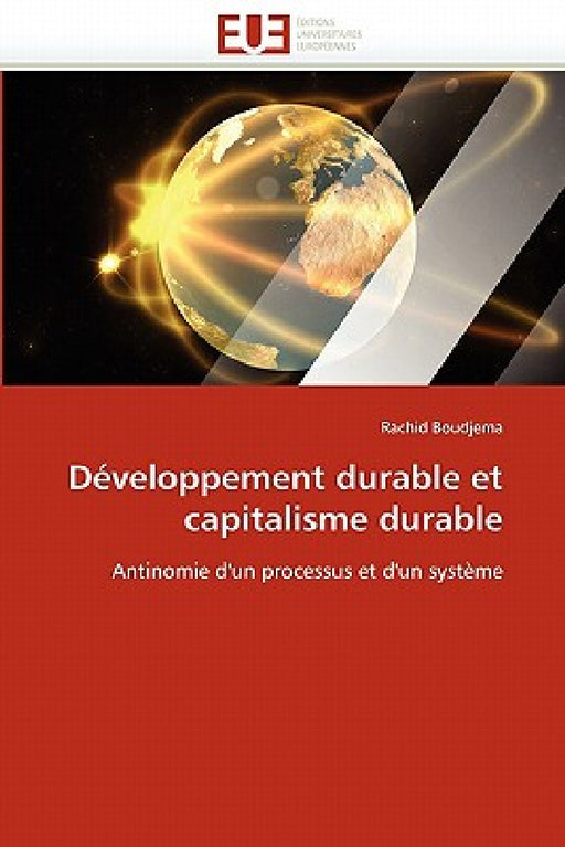 Développement Durable Et Capitalisme Durable by Boudjema-R