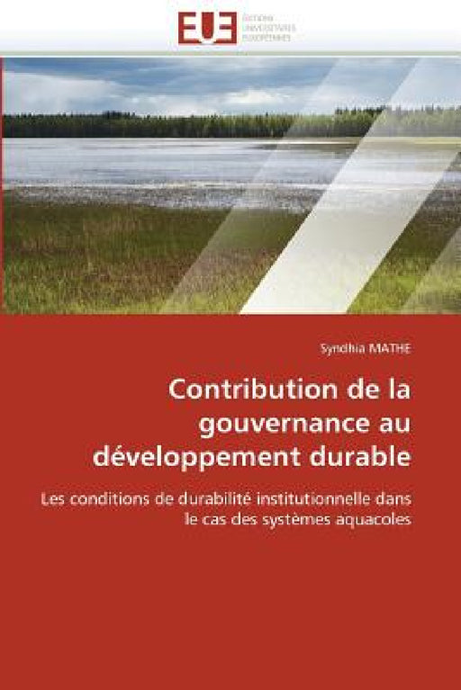 Contribution de la gouvernance au développement durable by Mathe-S