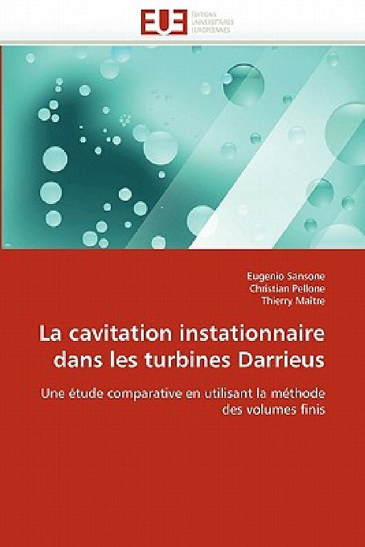 La Cavitation Instationnaire Dans Les Turbines Darrieus by Collectif