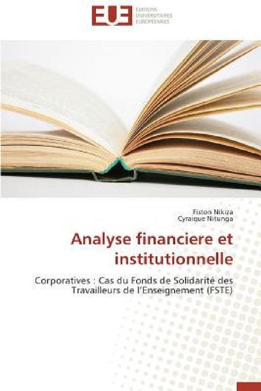 Analyse Financiere Et Institutionnelle by Collectif