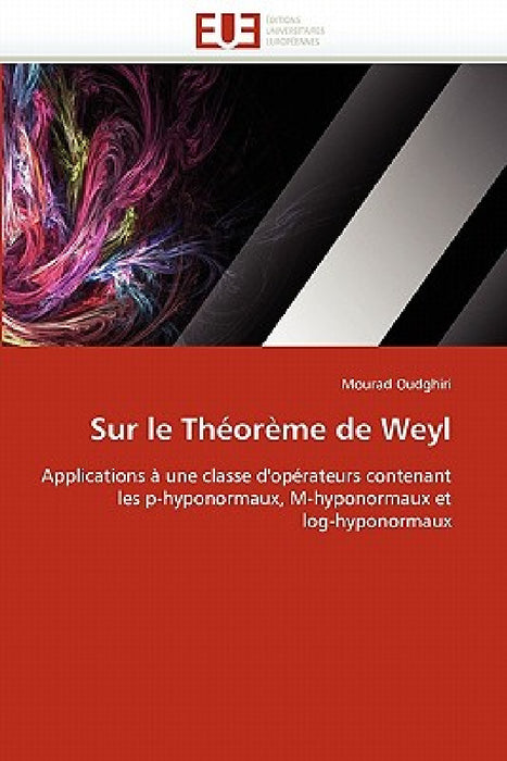 Sur Le Théorème de Weyl by Oudghiri-M