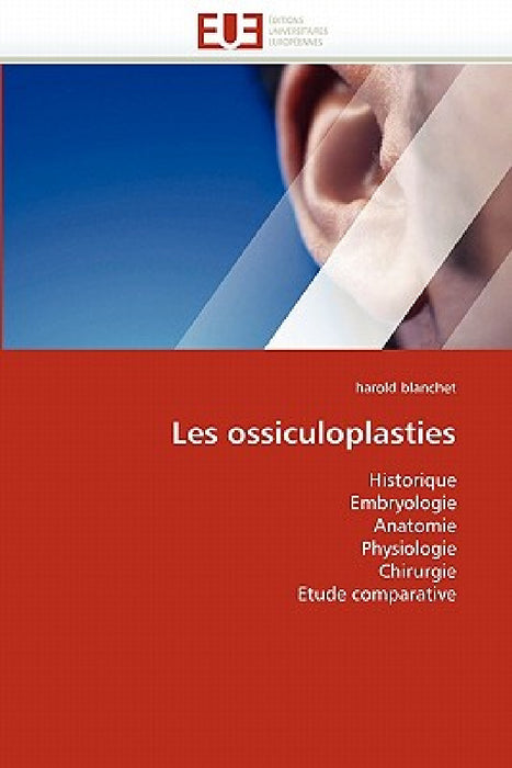 Les ossiculoplasties by Blanchet-H