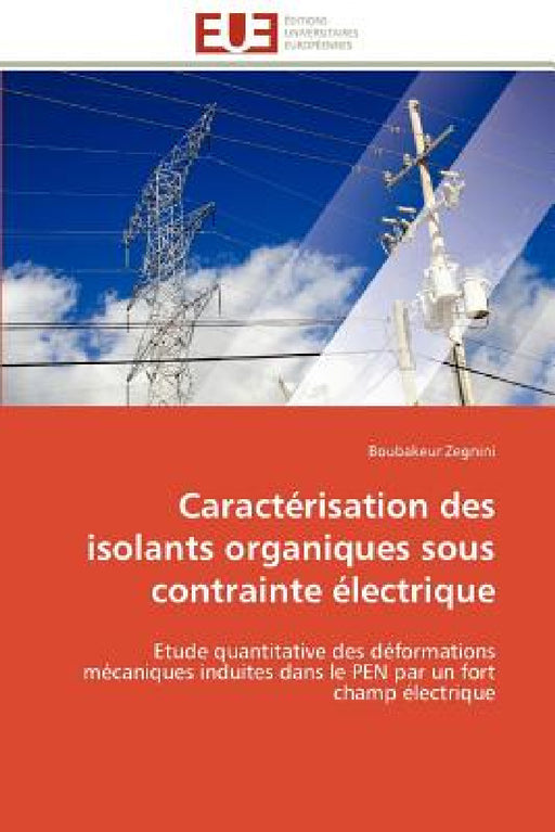 Caractérisation des isolants organiques sous contrainte électrique by Zegnini-B