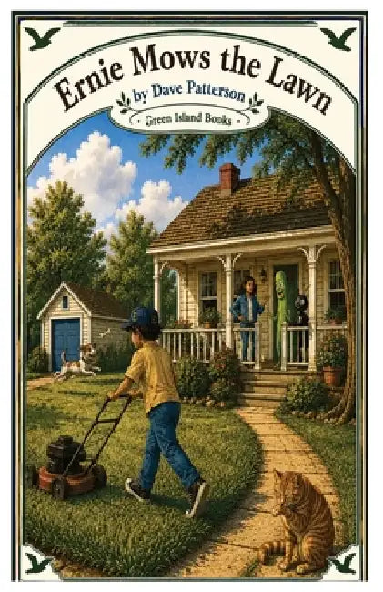 Ernie Mows the Lawn by Dave Patterson