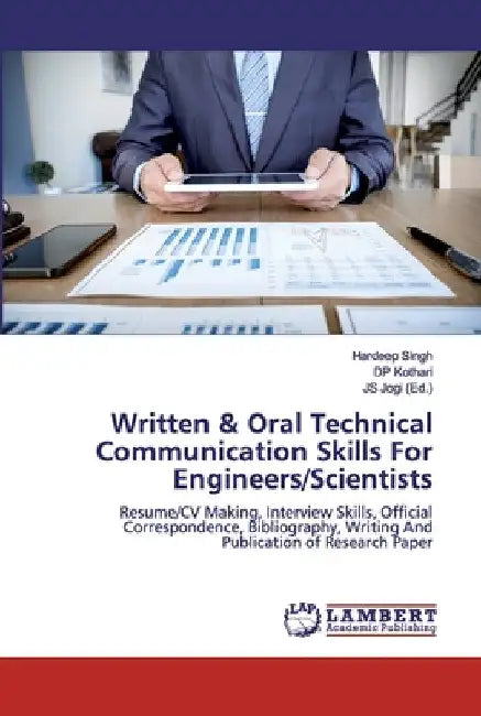 Written & Oral Technical Communication Skills For Engineers/Scientists by Hardeep Singh