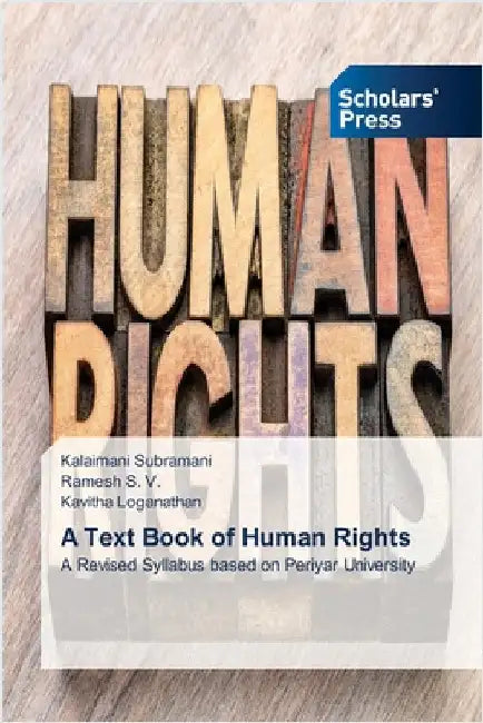 A Text Book of Human Rights by Subramani, Kalaimani