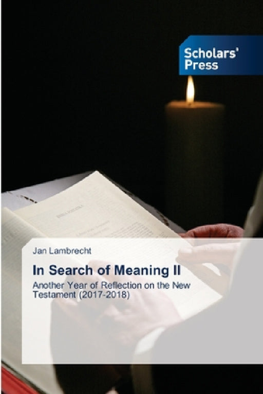 In Search of Meaning II by Jan Lambrecht