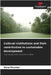 Cultural institutions and their contribution to sustainable development by Pevzner, Anna
