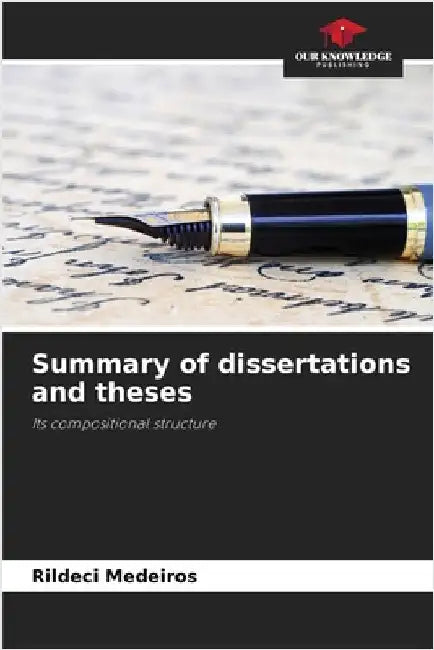 Summary of dissertations and theses by Medeiros, Rildeci