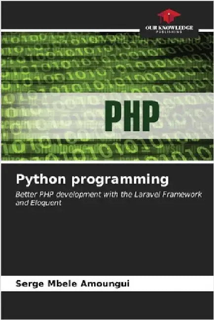 Python programming by Mbele Amoungui, Serge