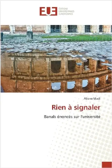 Rien à signaler by Abane Madi