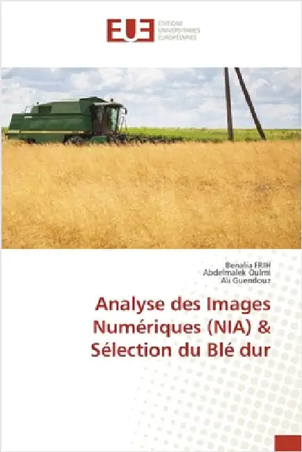Analyse des Images Numériques (NIA) & Sélection du Blé dur by Frih, Benalia
