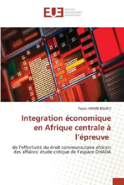 Integration économique en Afrique centrale à l'épreuve by Pascal Amani Bisuro