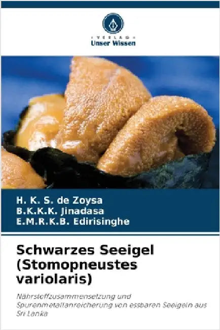 Schwarzes Seeigel (Stomopneustes variolaris) by H. K. S. de Zoysa
