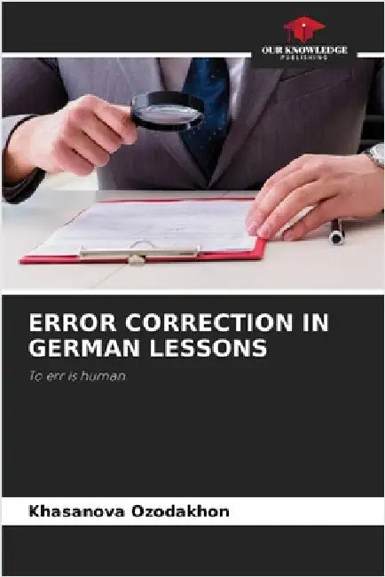 Error Correction in German Lessons by Ozodakhon, Khasanova