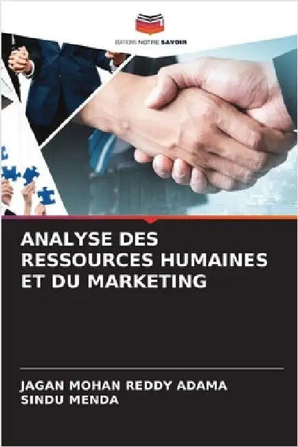 Analyse Des Ressources Humaines Et Du Marketing by Jagan Mohan Reddy Adama