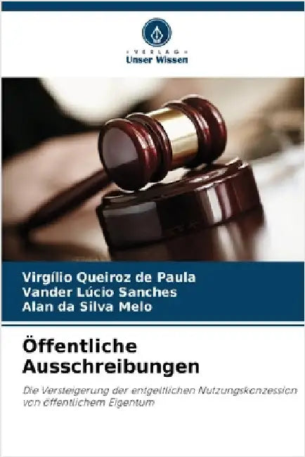 Öffentliche Ausschreibungen by Virgílio Queiroz de Paula