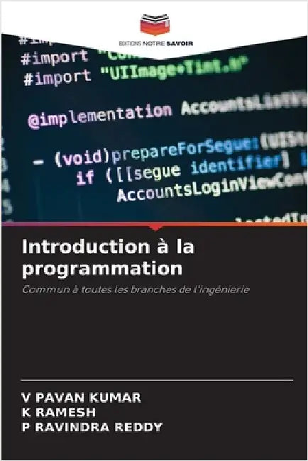 Introduction à la programmation by V. Pavan Kumar