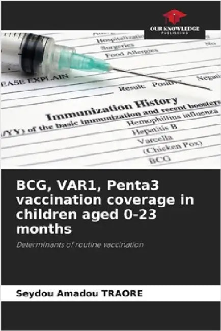 BCG, VAR1, Penta3 vaccination coverage in children aged 0-23 months by Traore, Seydou Amadou