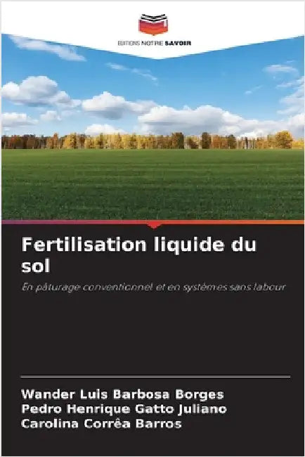 Fertilisation liquide du sol by Wander Luis Barbosa Borges
