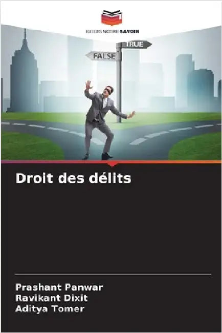 Droit des délits by Prashant Panwar