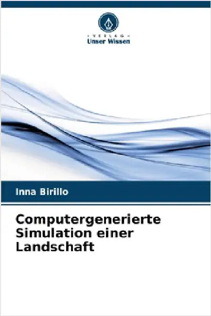 Computergenerierte Simulation einer Landschaft by Inna Birillo
