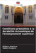 Conditions préalables à la durabilité économique de l'enseignement supérieur by Miglena Angelova