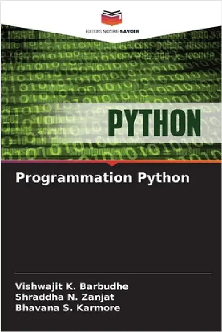 Programmation Python by Barbudhe, Vishwajit K.