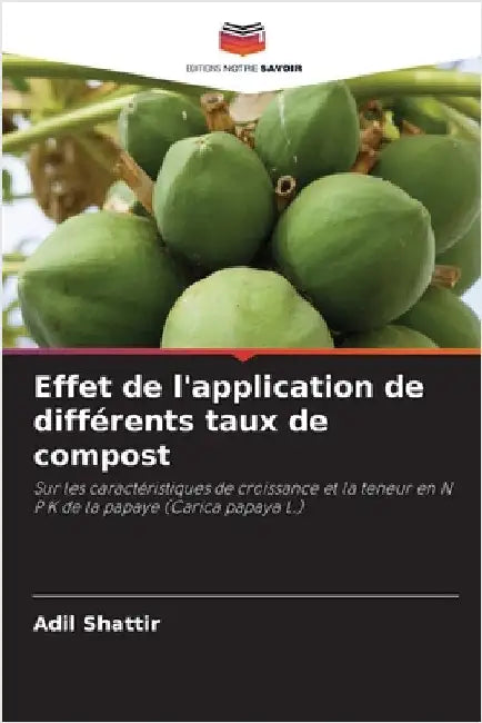 Effet de l'application de différents taux de compost by Adil Shattir