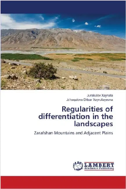 Regularities of differentiation in the landscapes by Xayrulla, Jurakulov